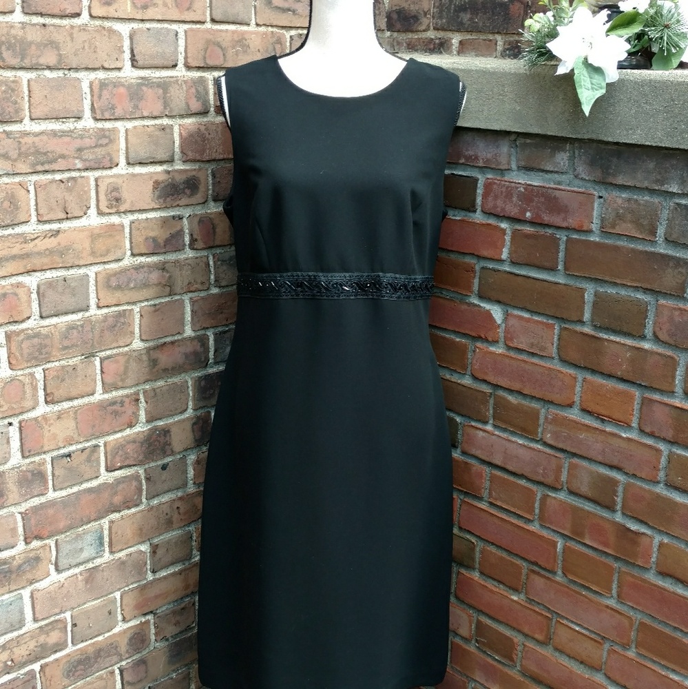 Black cocktail dress